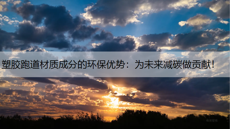 <strong>塑胶跑道材质成分的环保优势：为未来减碳做贡献！</strong>
