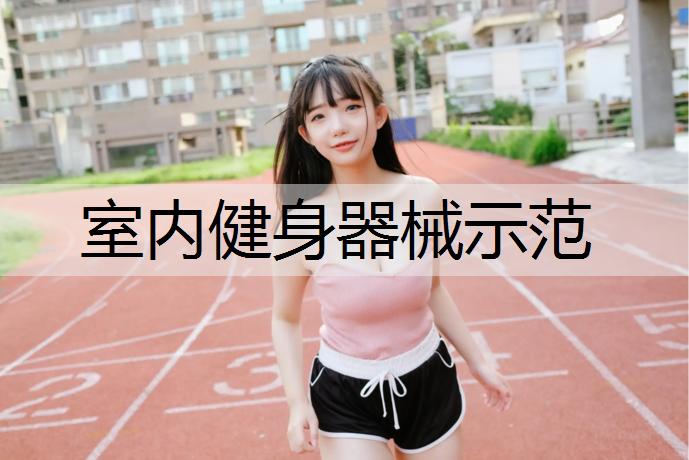 室内健身器械示范