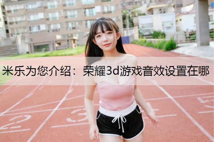 荣耀3d游戏音效设置在哪
